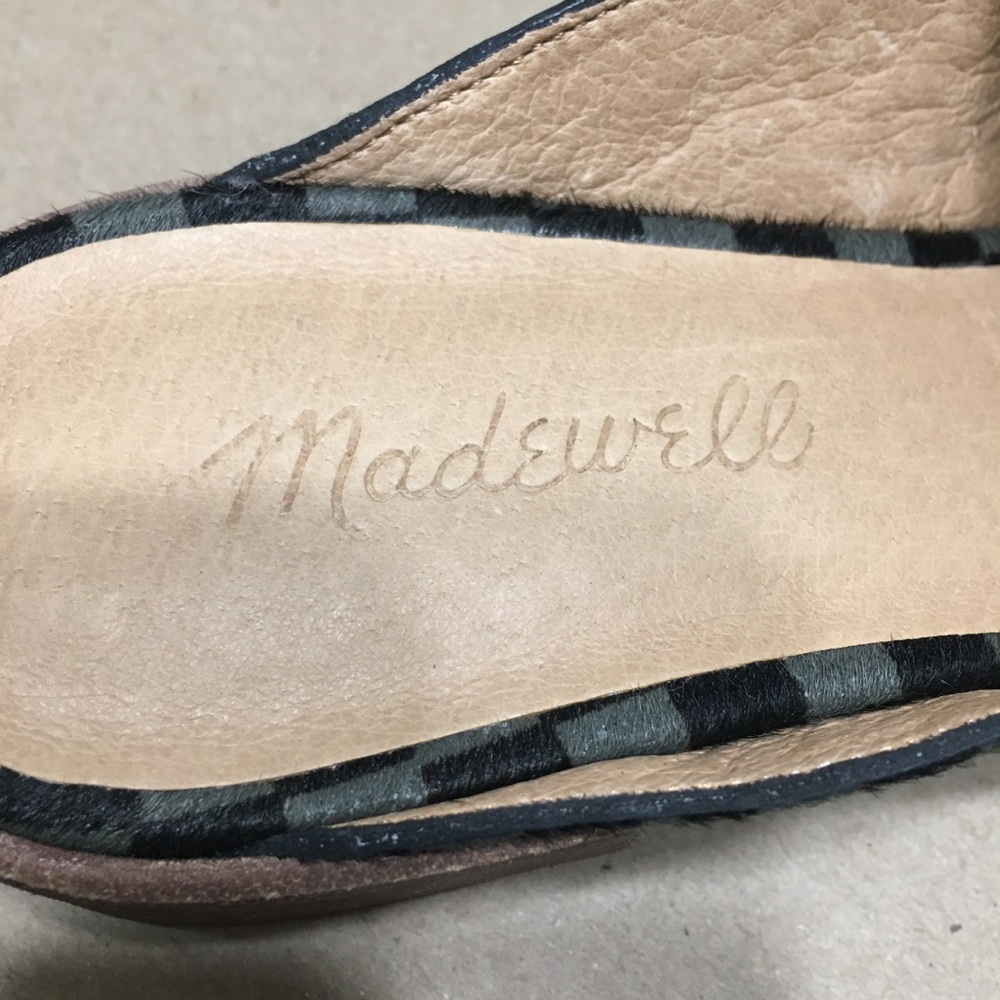 Madewell | NIB Willa Loafer Checkerboard Mule / Clog - Picture 7 of 8